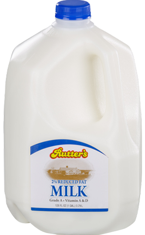 Rutter's 2% Reduced Fat Milk