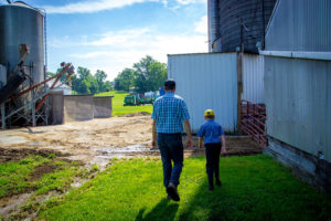 Farmer and Son