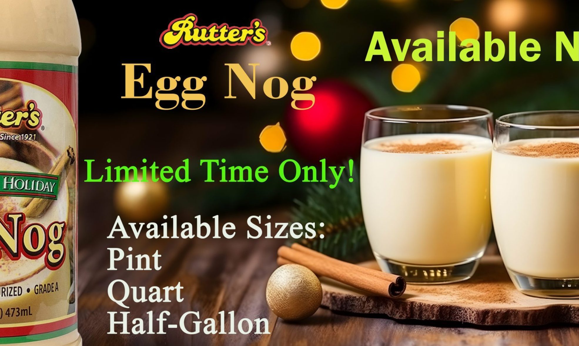 Rutter's Egg Nog