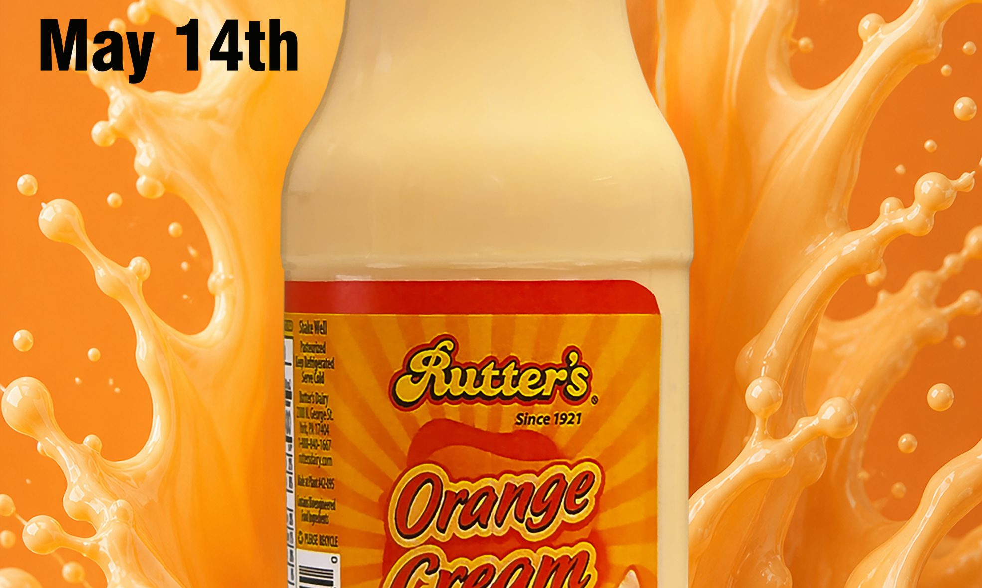 Coming Soon! - Orange Cream Flavored Milk